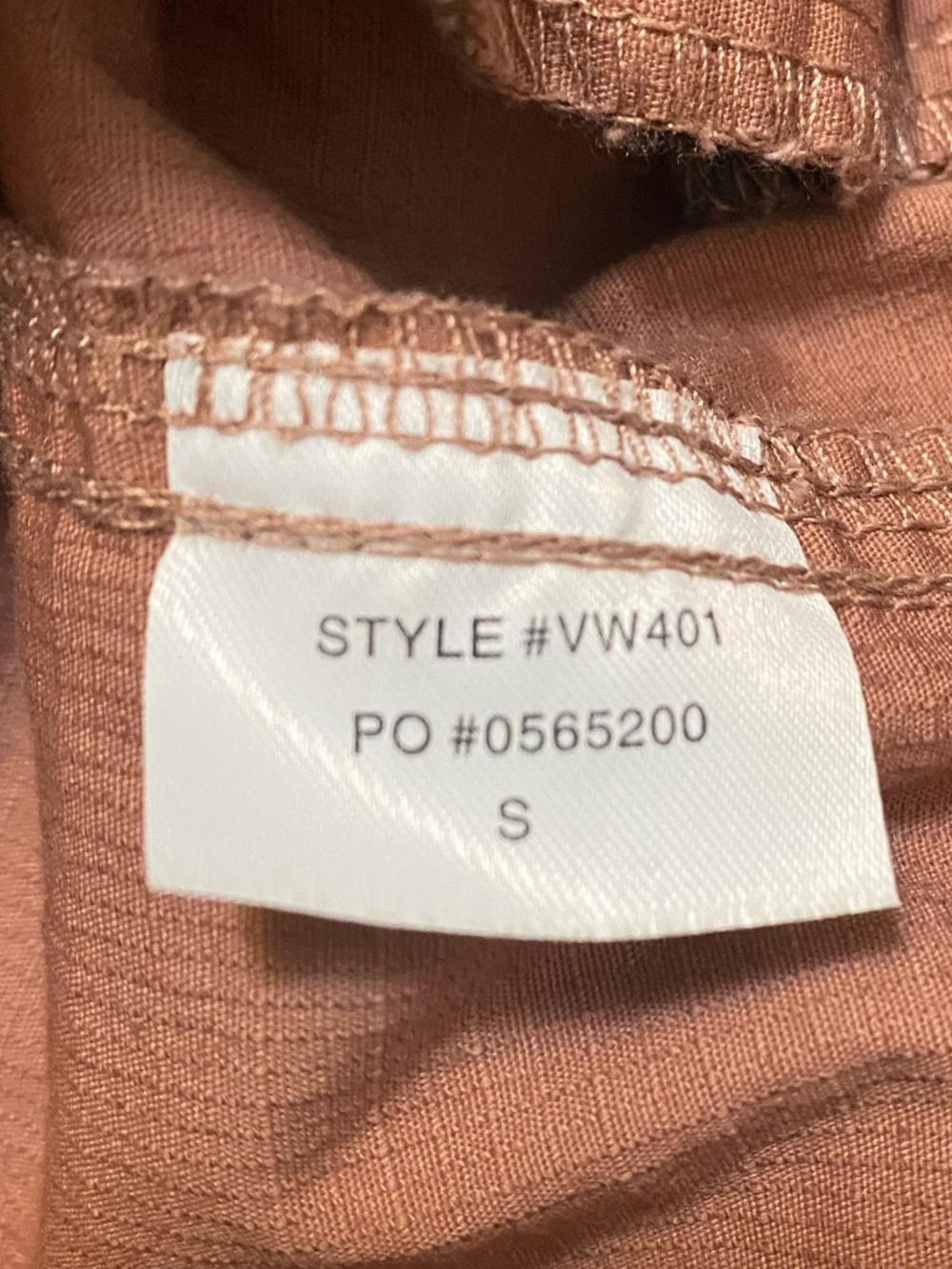 Vuori Women's Ripstop Pants in Mauve-Taupe - Picture 9 of 9